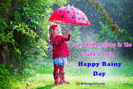 Enjoy Rain Day Image