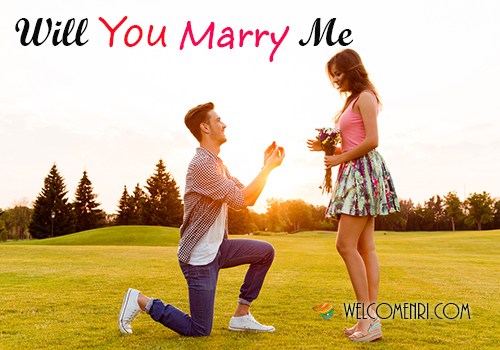 Will You Marry Me Card