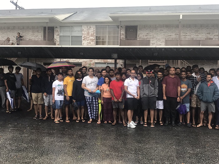 Indian students in Hurricane Harvey