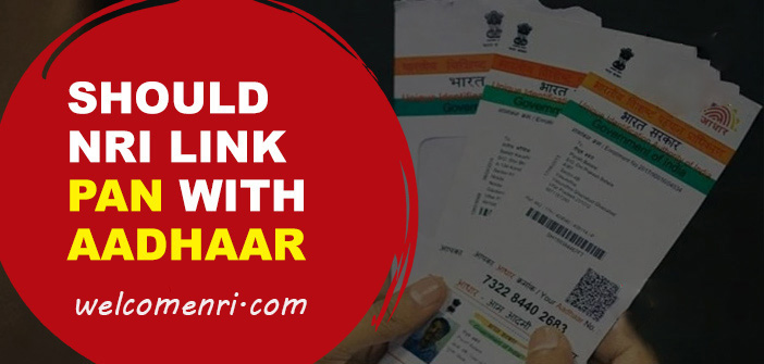 nri link pan with aadhaar