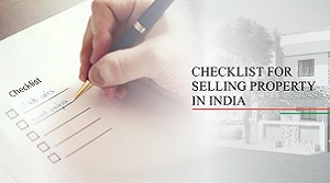 Checklist for selling property in India