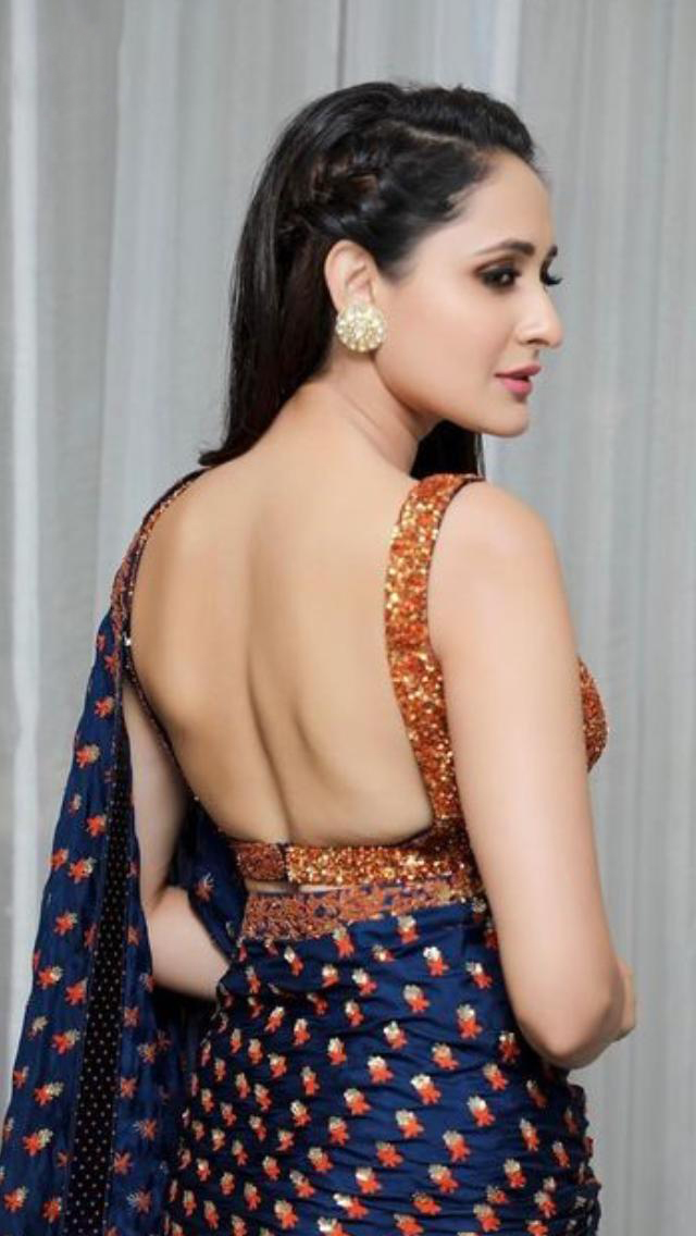 Backless Blouse Design