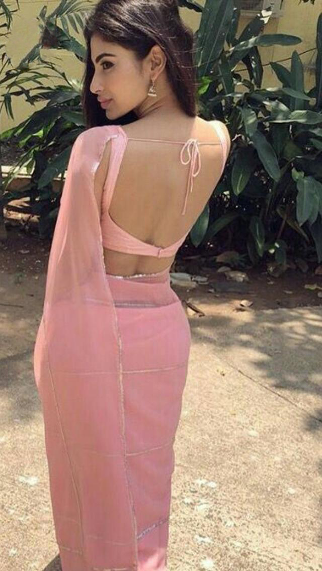 Backless Blouse Design