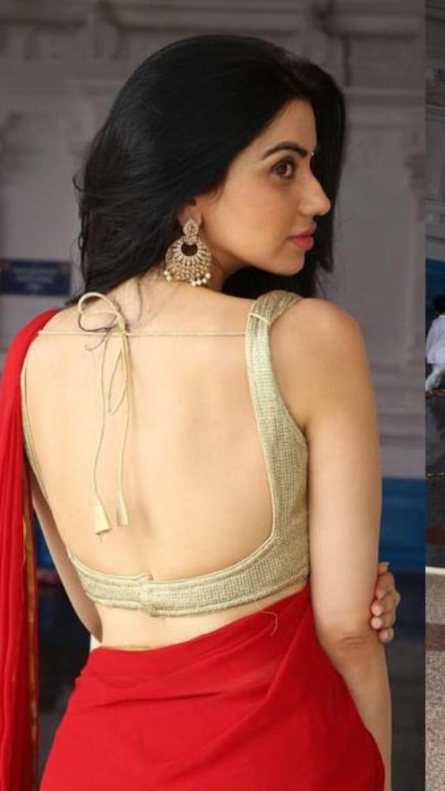 Backless Blouse Design