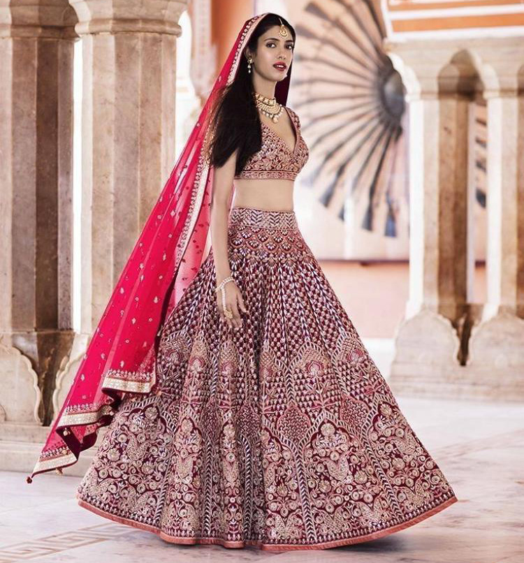 Bollywood Bridal Lehenga | Best Indian Bridal Lehenga images