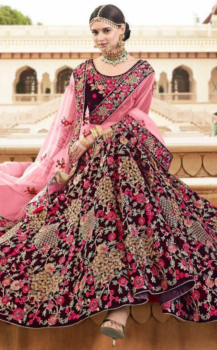 Bollywood Bridal Lehenga | Best Indian Bridal Lehenga images