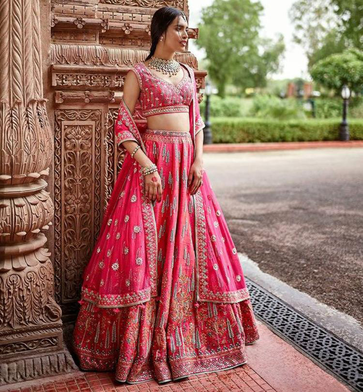 Bollywood Bridal Lehenga | Best Indian Bridal Lehenga images