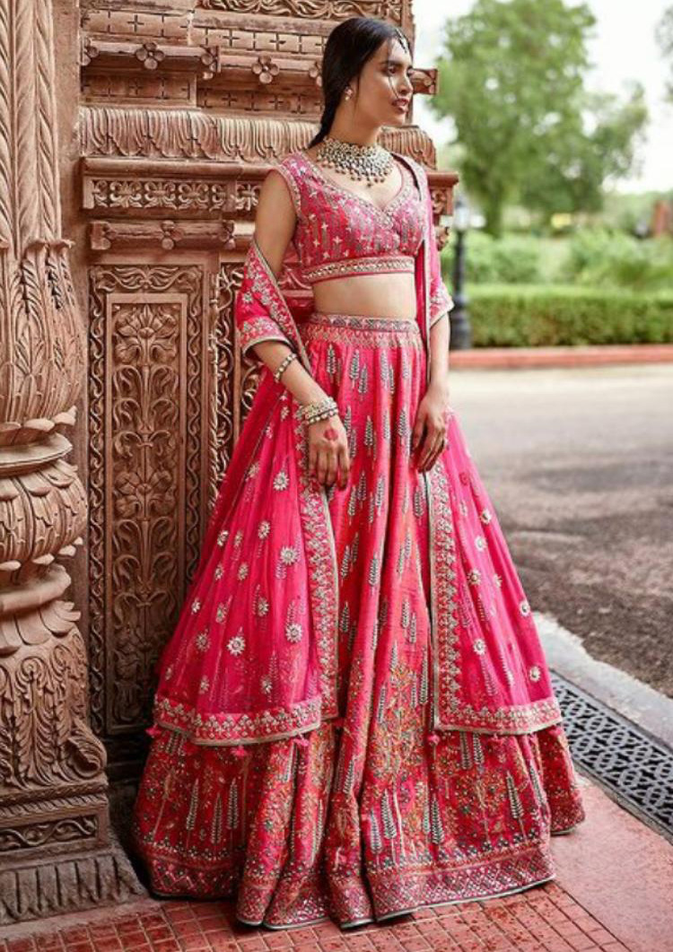 Bollywood Bridal Lehenga | Best Indian Bridal Lehenga images