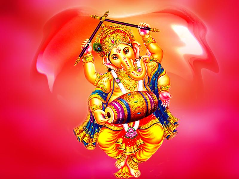 Dancing ganesha