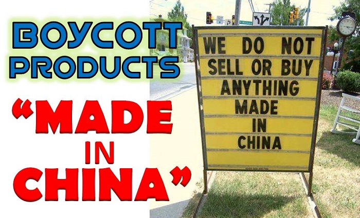 boycott products made in china
