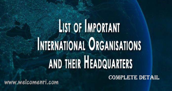 international organizations world important organization list in hindi