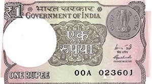 New one rupee notes to be introduced by the RBI