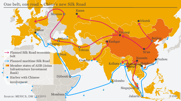 one-belt-one-road-map